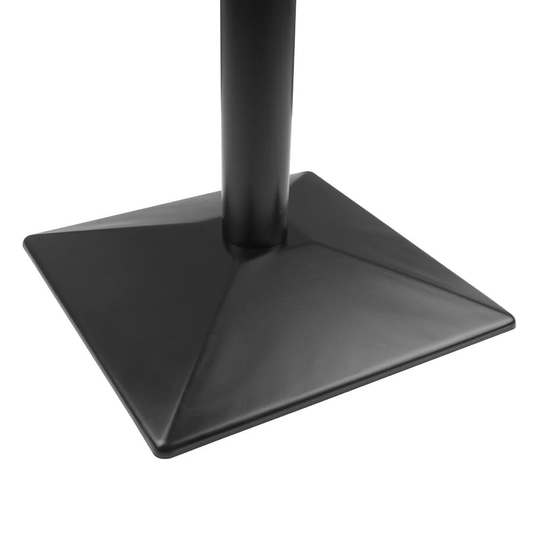 Bolero Complete Table Round Black Stone Effect 600mm - Image 3