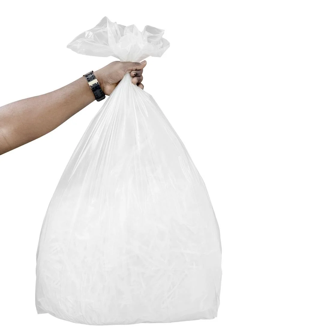 Jantex Heavy Duty Bin Bags Clear 70Ltr (100 Pack) - Image 3