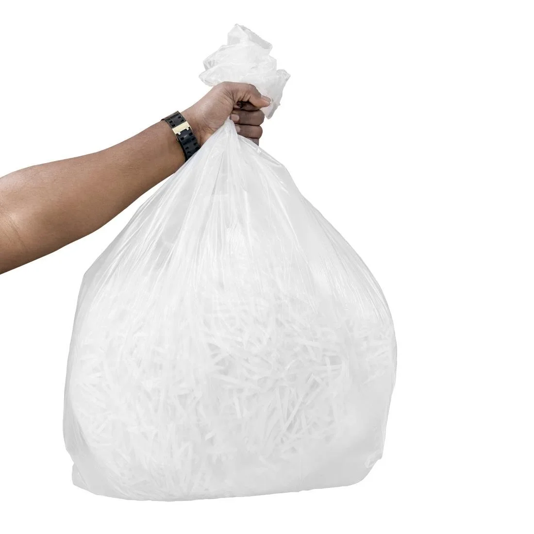 Jantex Medium Duty Bin Bags Clear 70Ltr (200 Pack) - Image 4