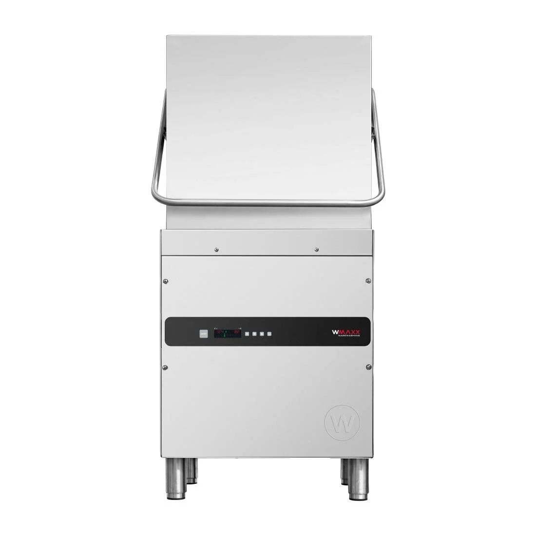 THE Wax Optimaxx Maxx Hood WS Passthrough Dishwasher with built in water softener.