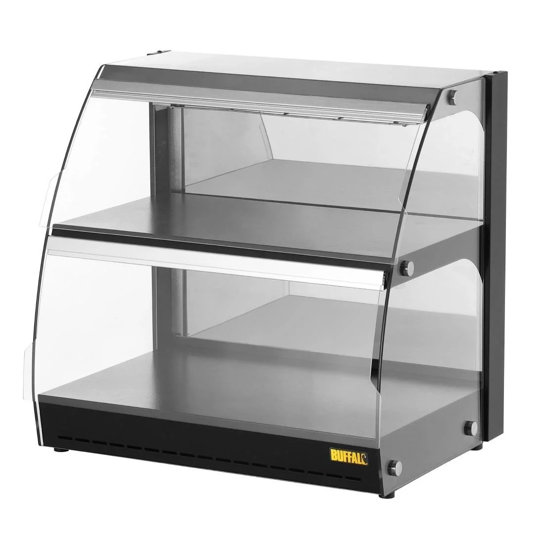 Buffalo Self-Serve Heated Display Unit with Hinged Doors - Image 2