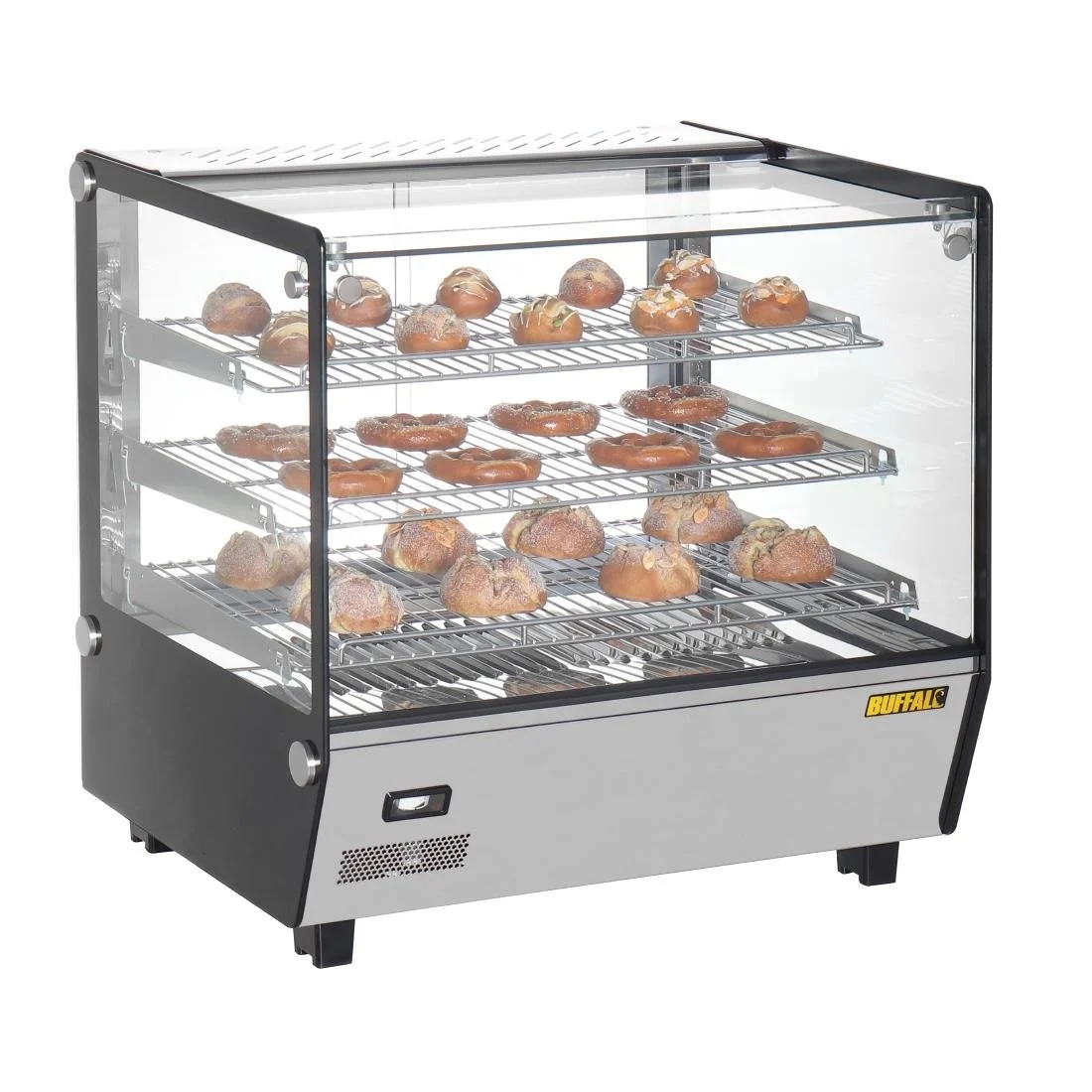 Buffalo Square Countertop Heated Display Merchandiser 120Ltr - Image 4
