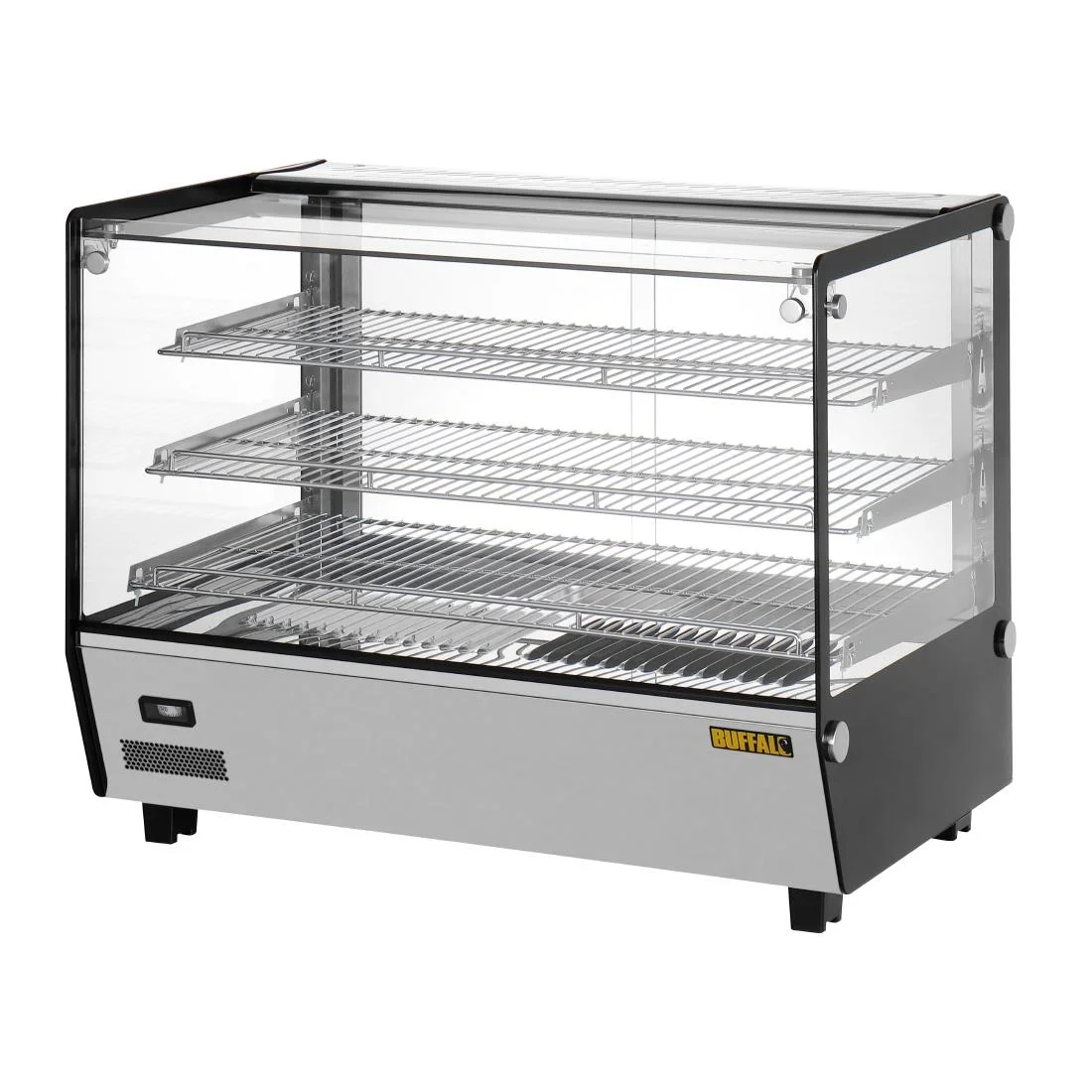 Buffalo Square Countertop Heated Display Merchandiser 160Ltr - Image 1