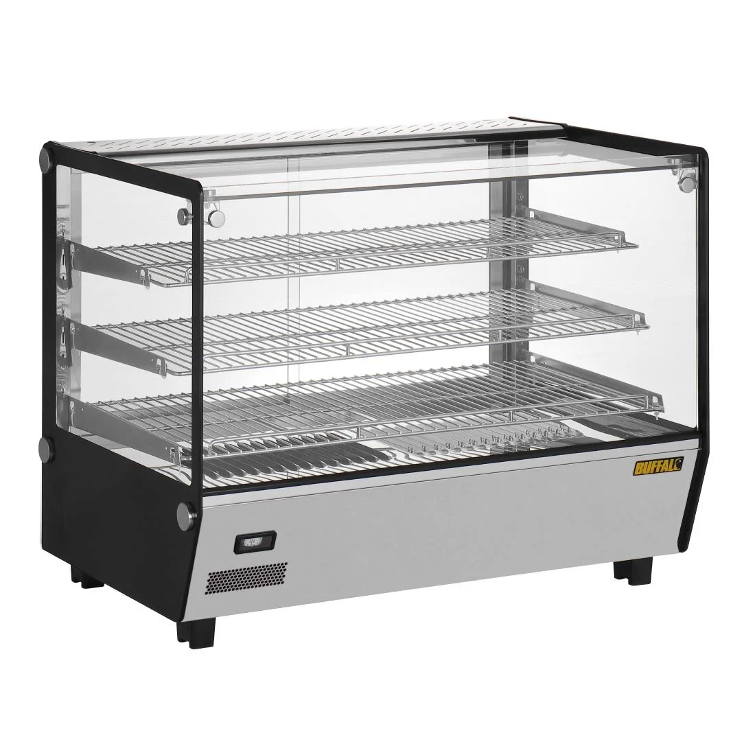Buffalo Square Countertop Heated Display Merchandiser 160Ltr - Image 2