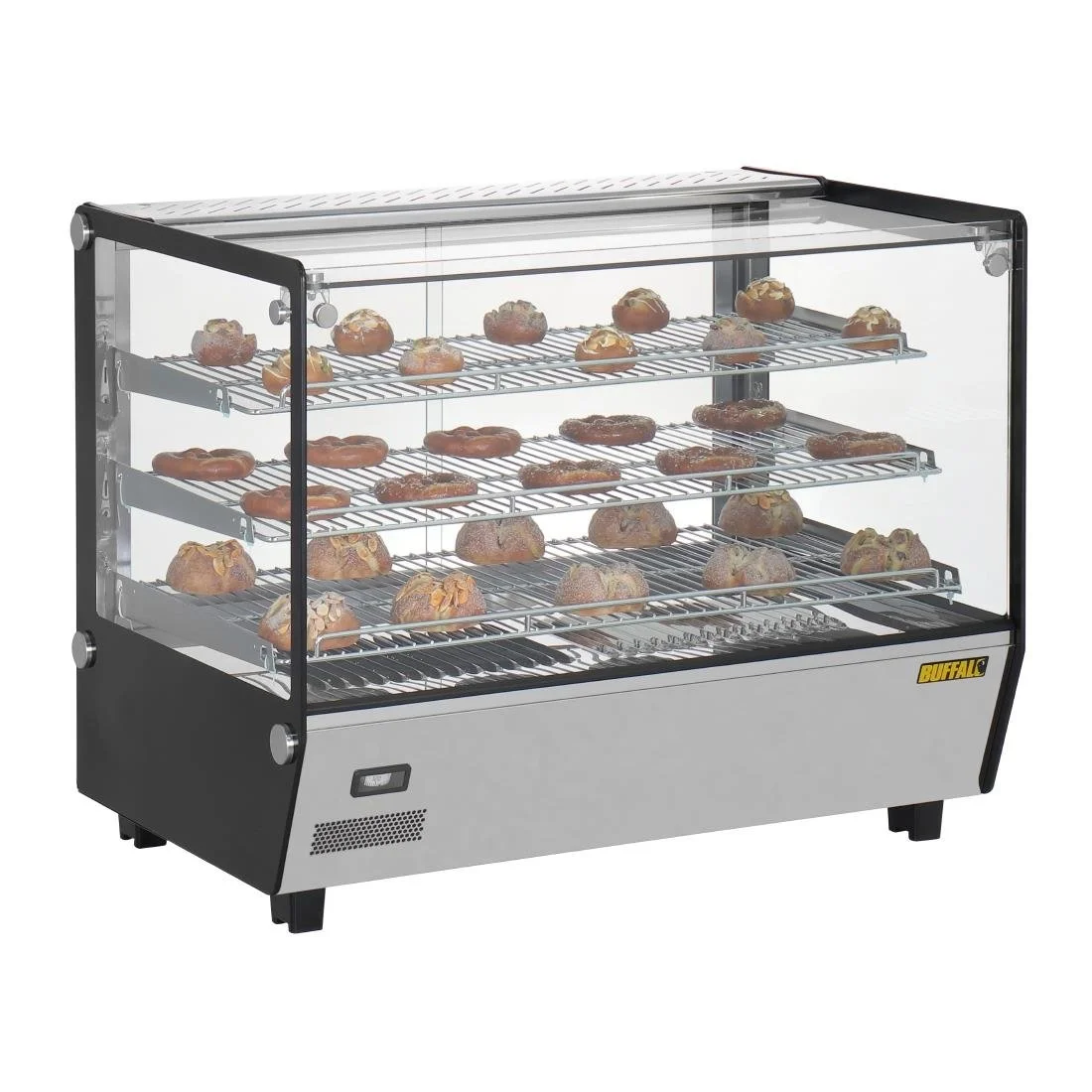 Buffalo Square Countertop Heated Display Merchandiser 160Ltr - Image 3
