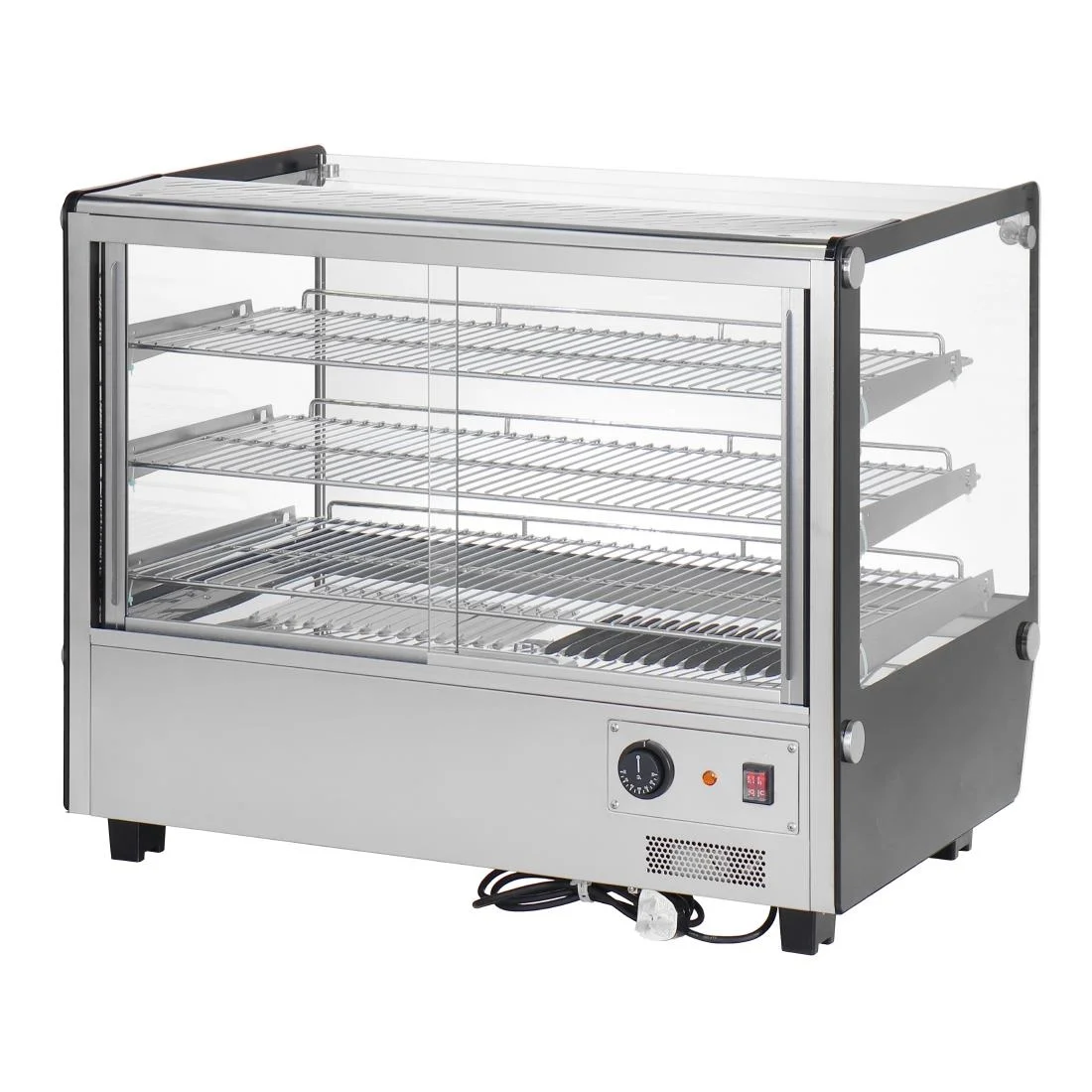 Buffalo Square Countertop Heated Display Merchandiser 160Ltr - Image 5