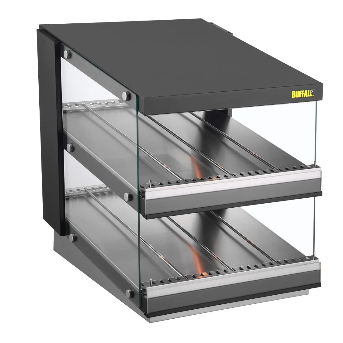 Buffalo Sloped Chute Food Warmer - Image 3