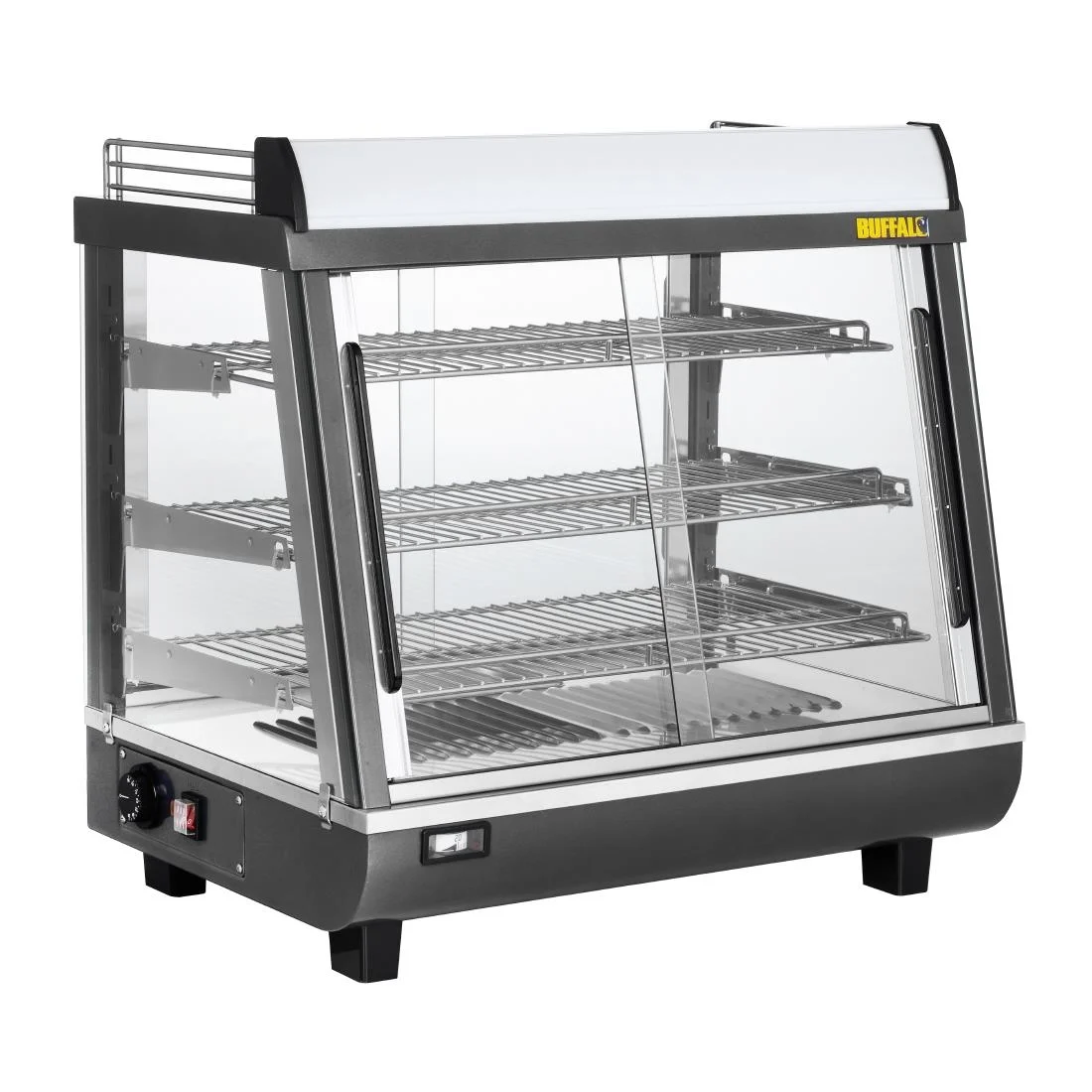 Buffalo Front and Rear Door Heated Merchandiser - Image 1