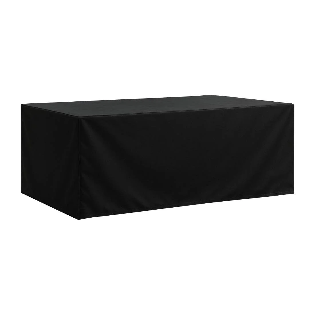 Bolero Rectangular Outdoor Chair & Table Cover Black 3100x1500mm
