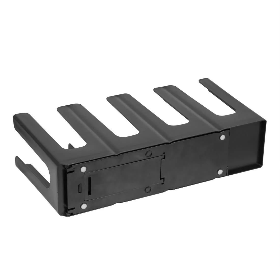 Nisbets Essentials 4-Slot Cup Holder Polypropylene Black - Image 3