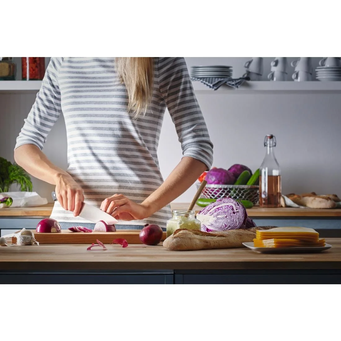 Wüsthof Gourmet Carving Knife & Meat Fork Set - Image 2