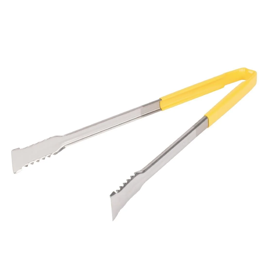 Vollrath Versagrip Tongs Flat Yellow 16'' - Image 1