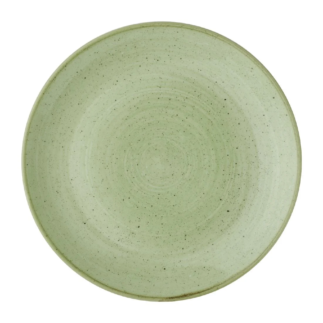 Churchill Stonecast Sorrel Green Coupe Plates 170mm (12 Pack)