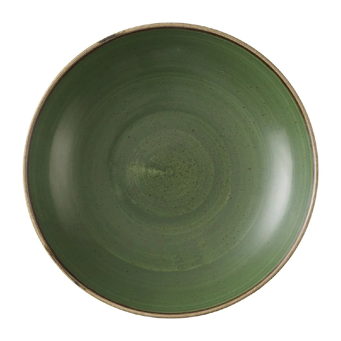 Churchill Stonecast Sorrel Green Coupe Bowls 247mm (12 Pack)