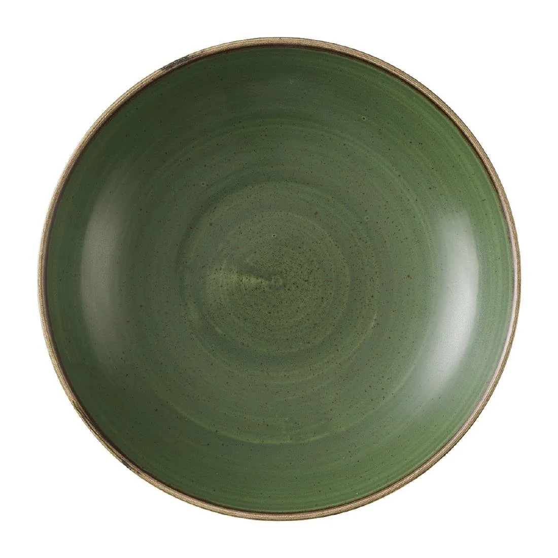 Churchill Stonecast Sorrel Green Coupe Bowls 247mm (12 Pack) - Image 1