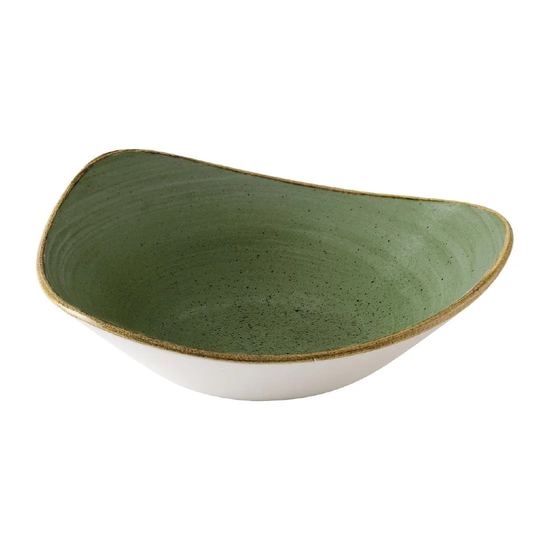 Churchill Stonecast Sorrel Green Lotus Bowls 228mm (12 Pack) - Image 2
