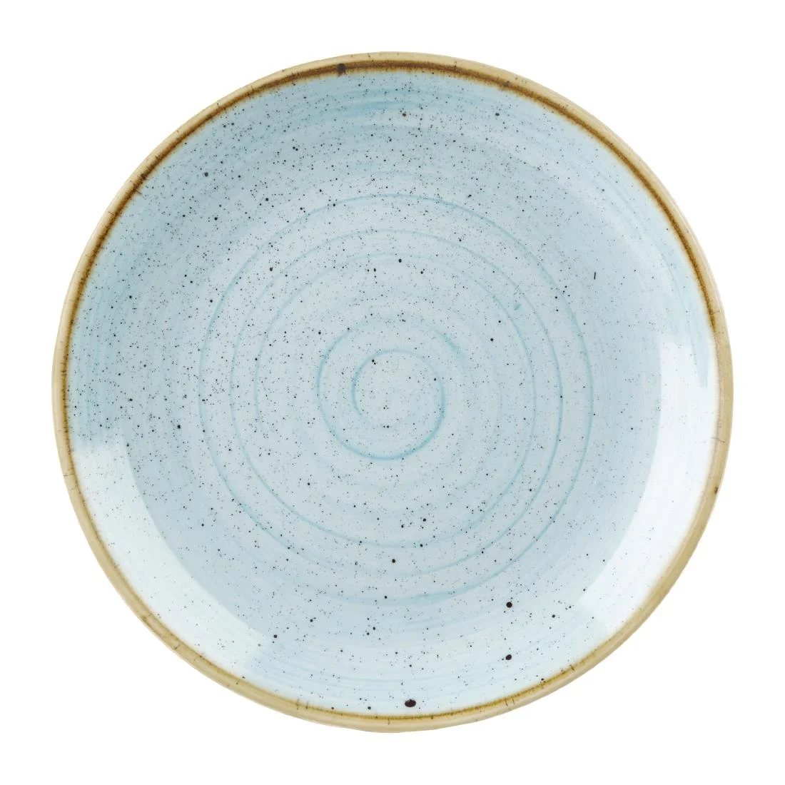 Churchill Stonecast Duck Egg Coupe Plates 228mm (12 Pack)