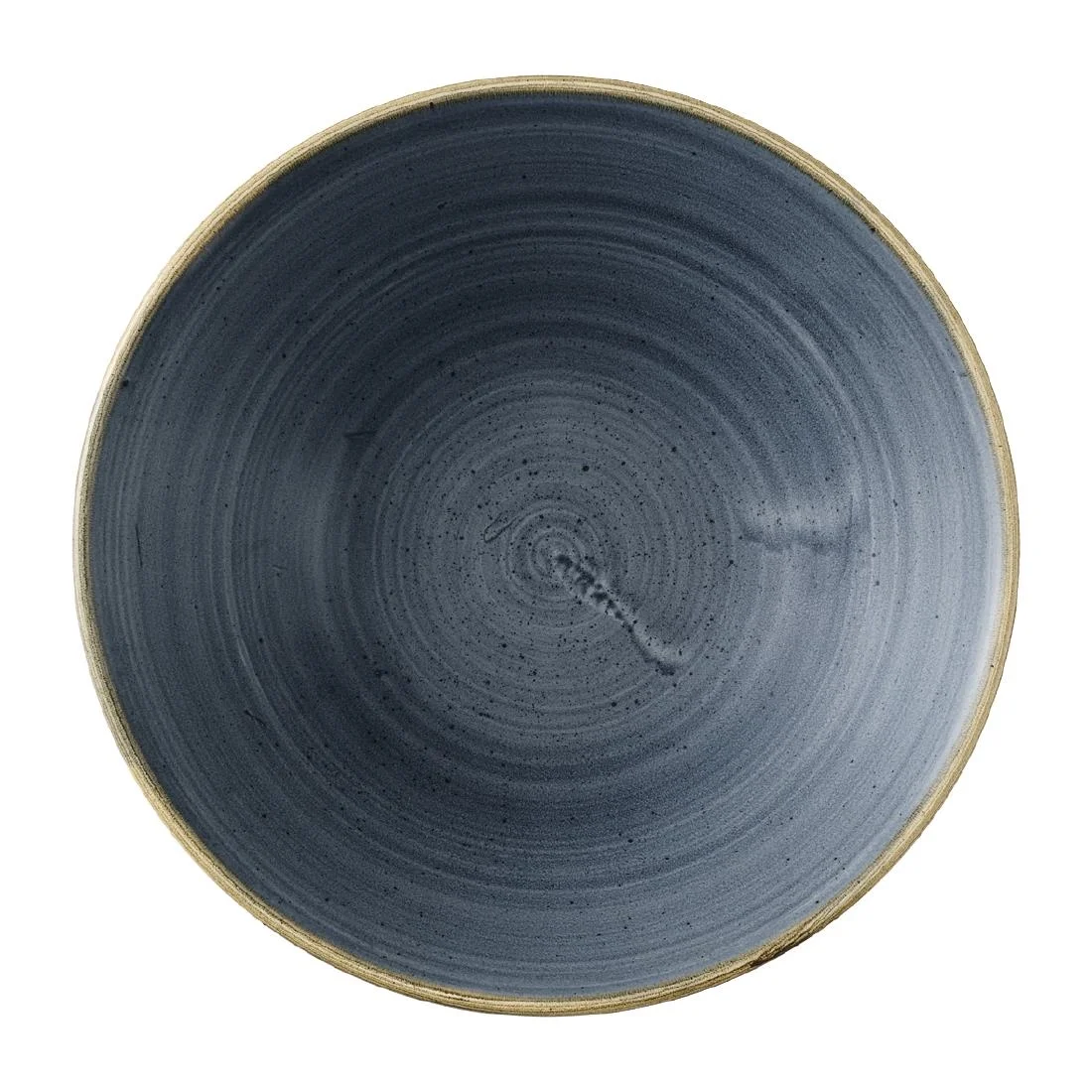 Churchill Stonecast Blueberry Deep Coupe Bowls 205mm (6 Pack)