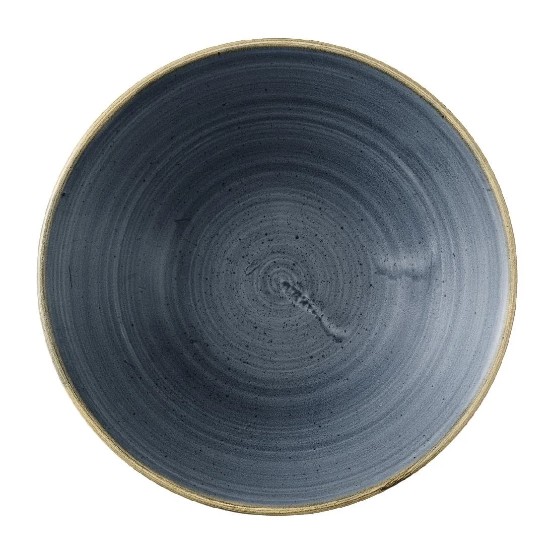 Churchill Stonecast Blueberry Deep Coupe Bowls 205mm (6 Pack) - Image 1