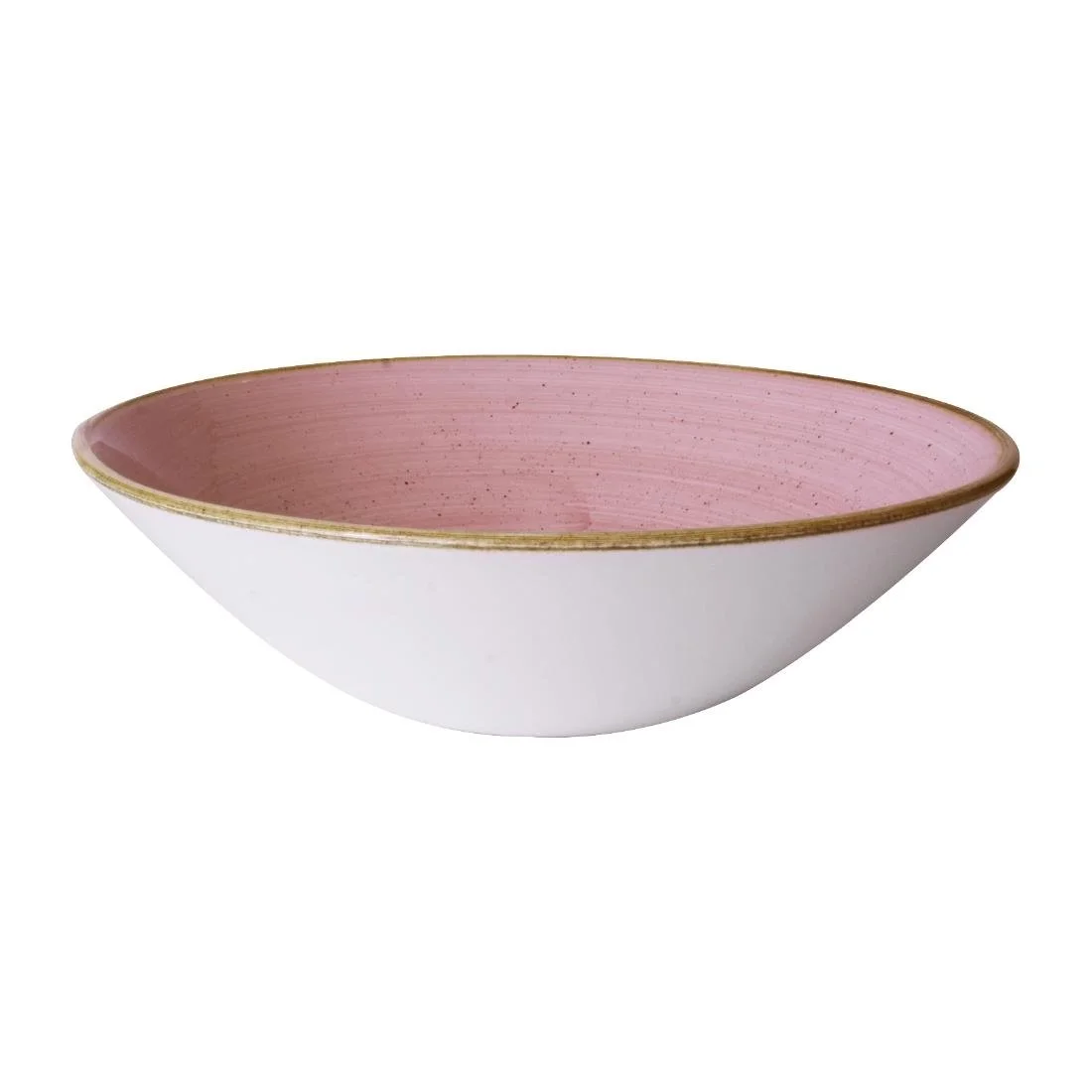 Churchill Stonecast Petal Pink Deep Coupe Bowls 180mm (6 Pack) - Image 2