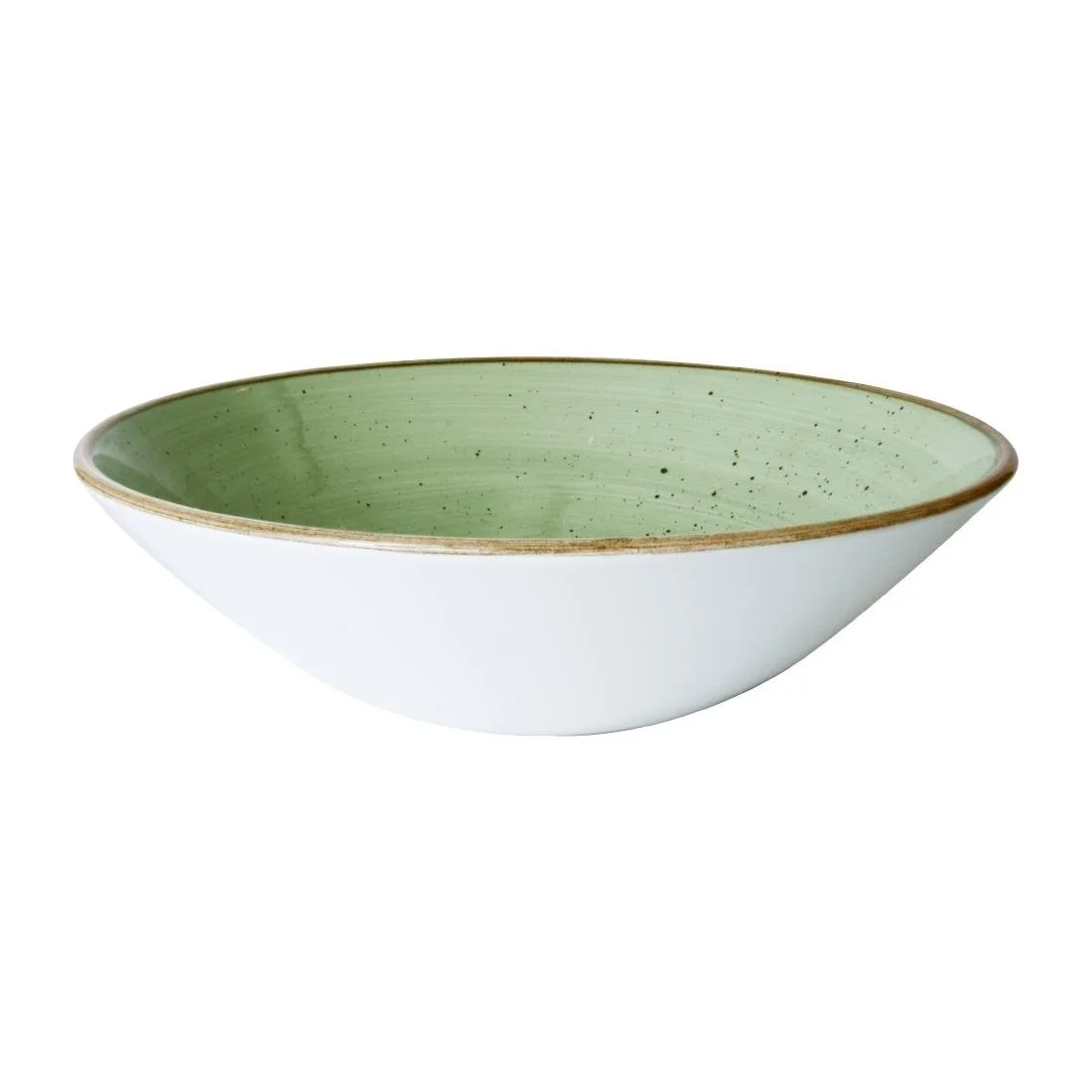 Churchill Stonecast Sage Green Deep Coupe Bowls 205mm (6 Pack) - Image 2