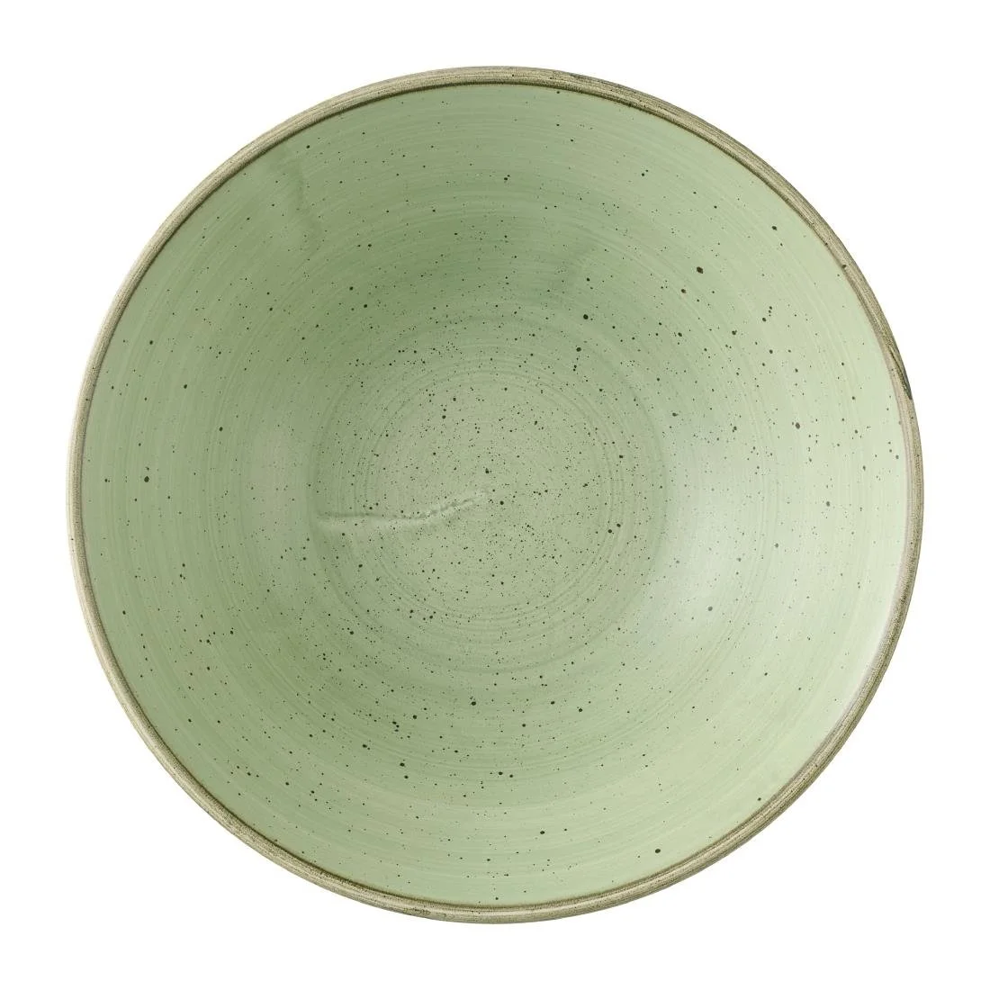 Churchill Stonecast Sage Green Deep Coupe Bowls 205mm (6 Pack) - Image 1