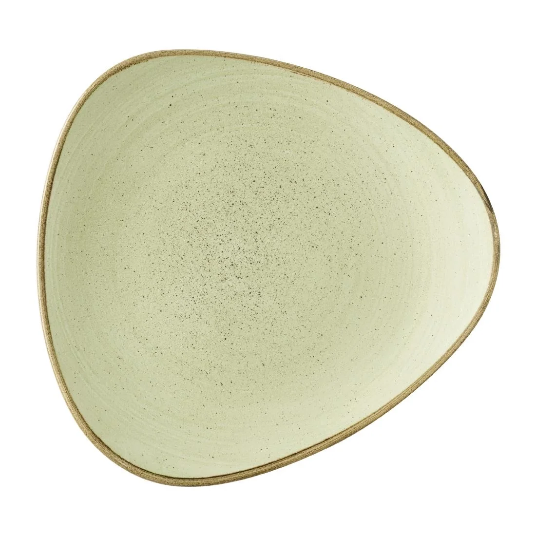 Churchill Stonecast Raw Green Lotus Plates 254mm (12 Pack)