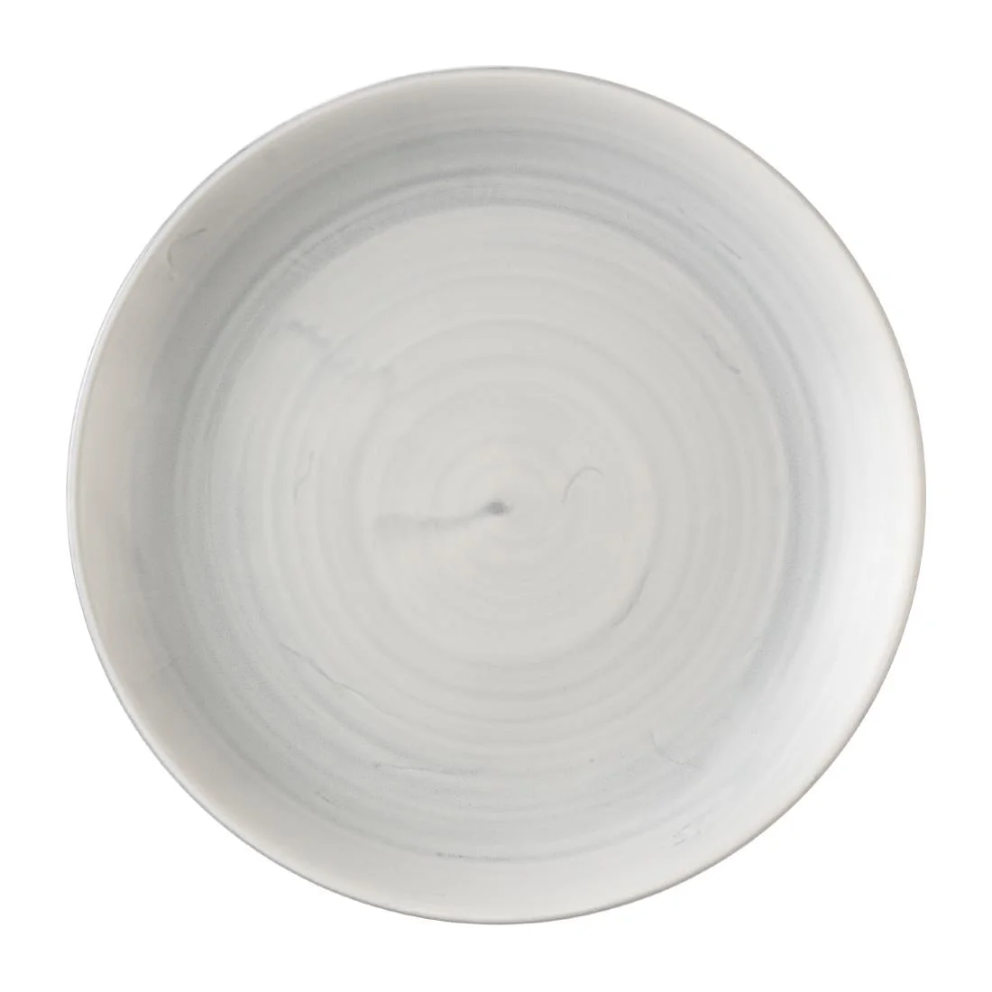 Churchill Stonecast Canvas Grey Evolve Coupe Plates 220mm (12 Pack)
