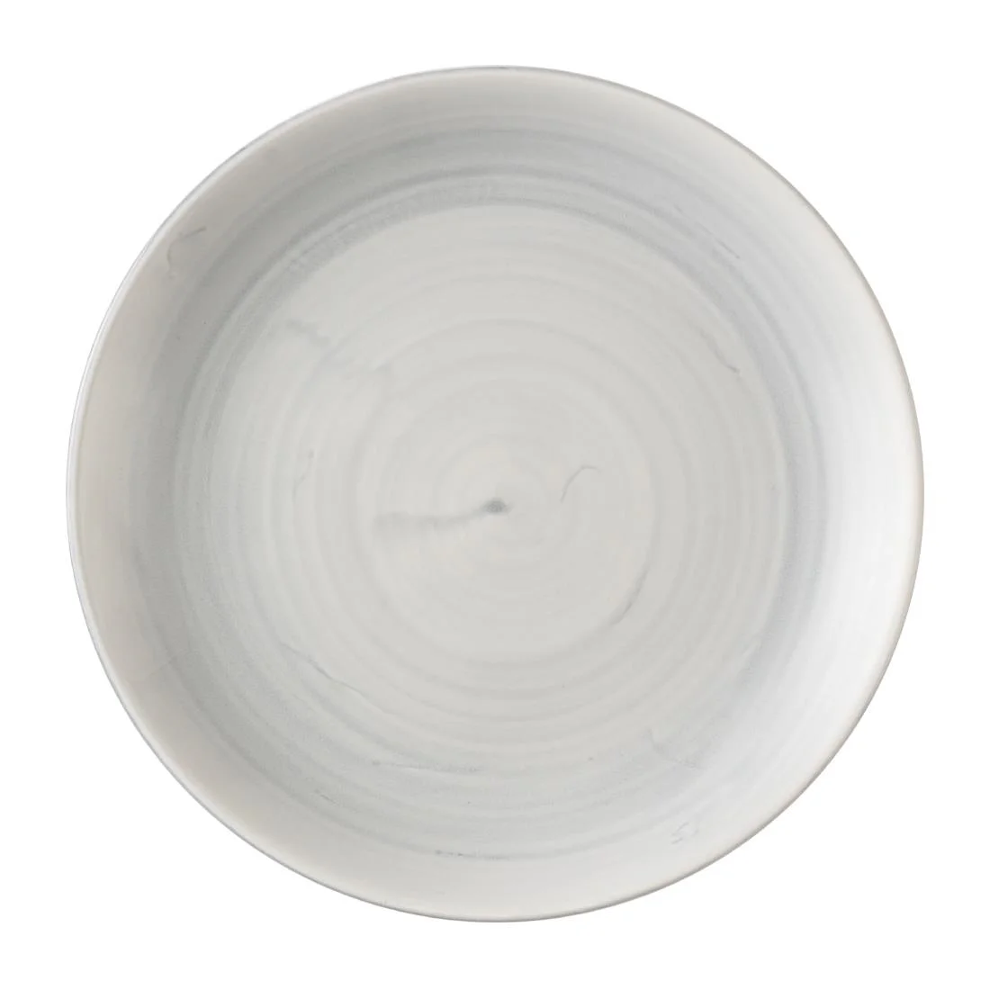 Churchill Stonecast Canvas Grey Evolve Coupe Plates 165mm (12 Pack)
