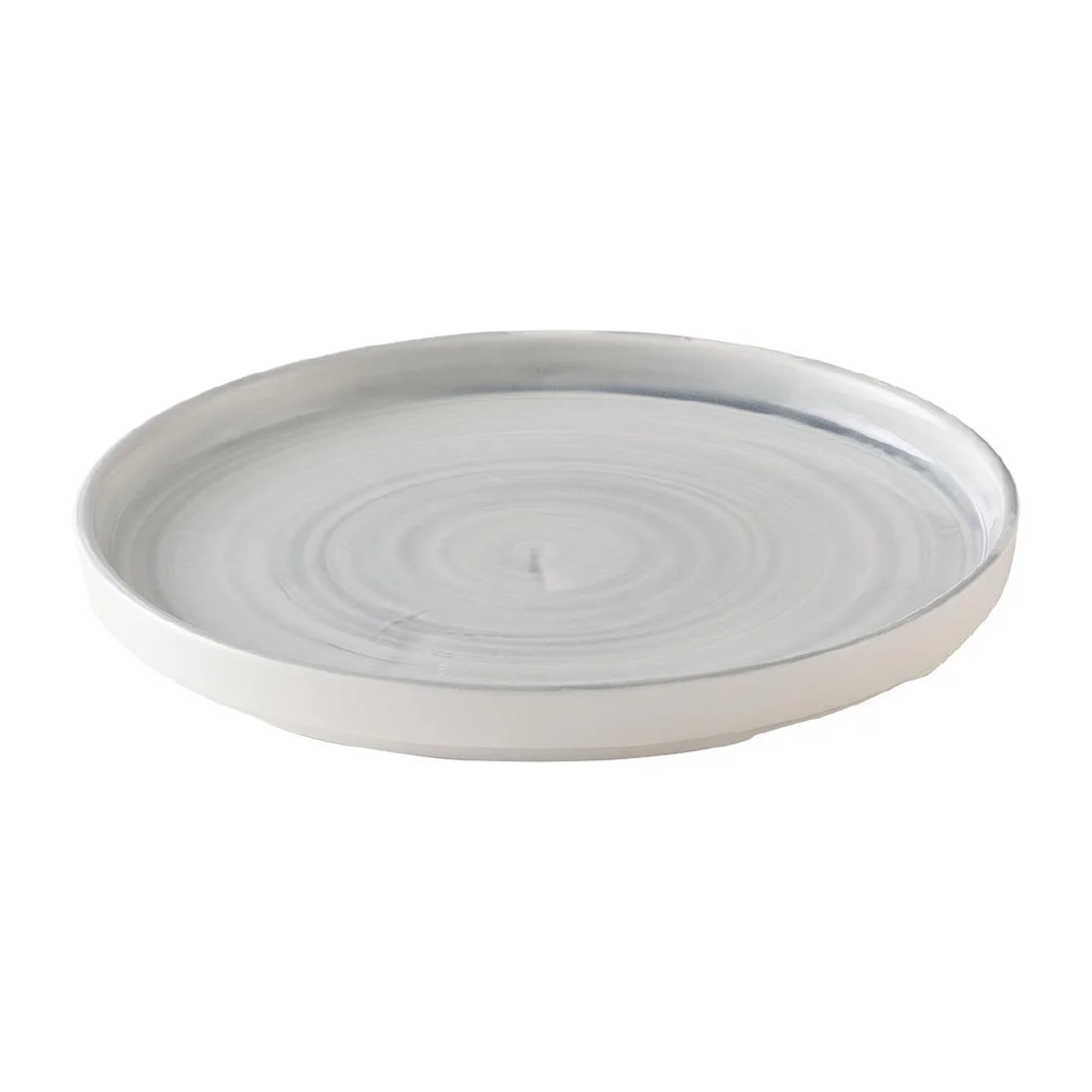 Churchill Stonecast Canvas Grey Walled Plates 210mm (6 Pack) - Image 2