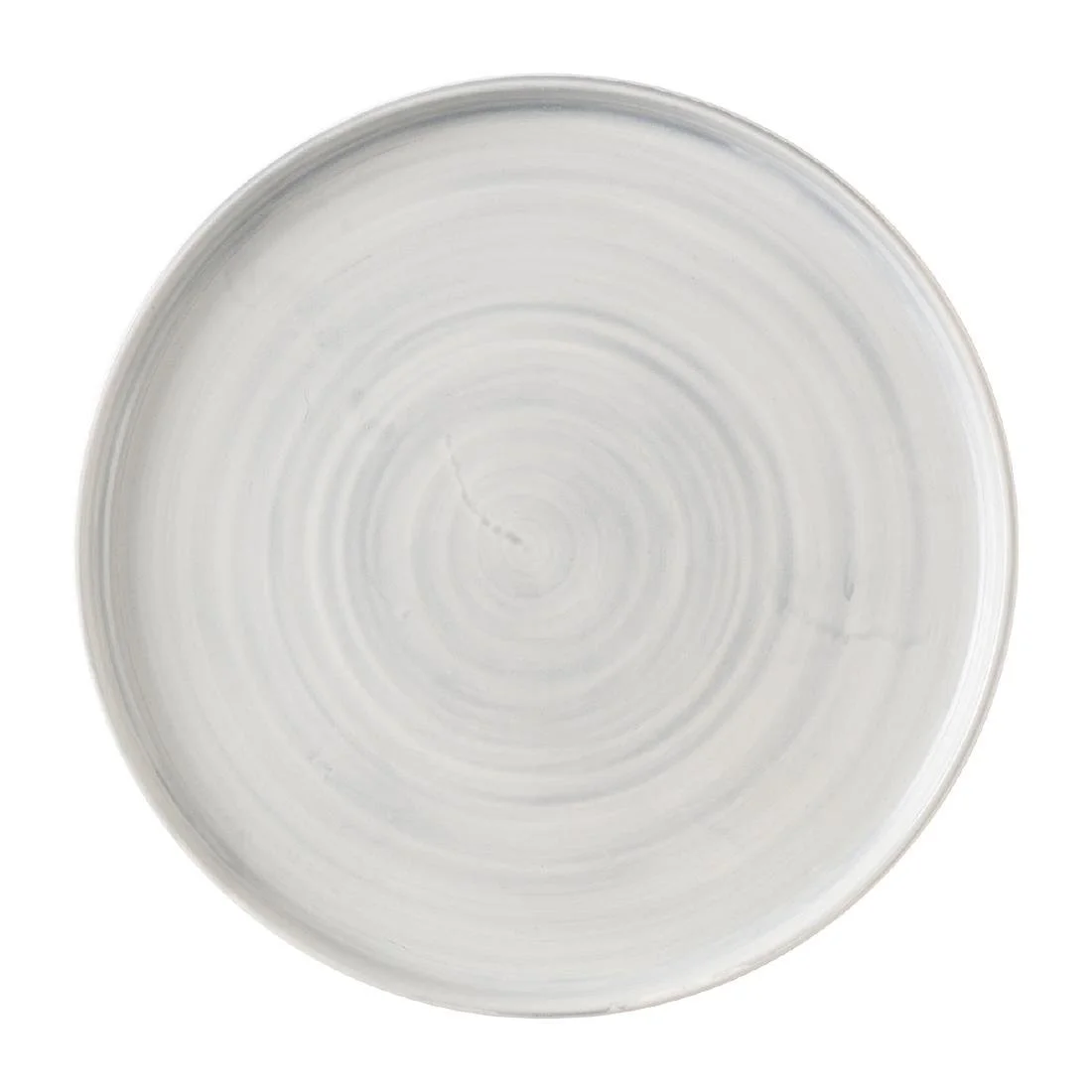 Churchill Stonecast Canvas Grey Walled Plates 160mm (6 Pack) - Image 1