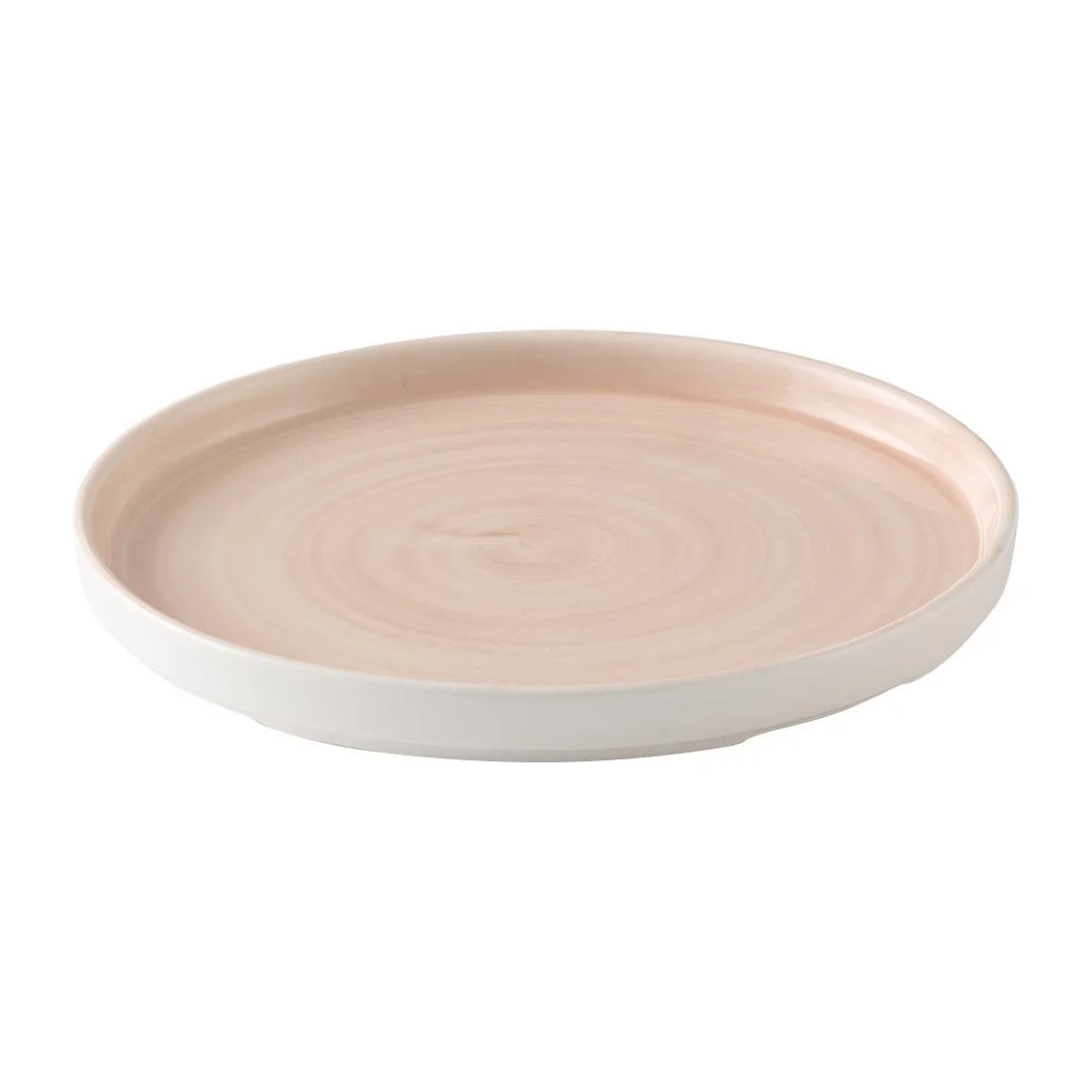 Churchill Stonecast Canvas Coral Walled Plates 280mm (6 Pack) - Image 2