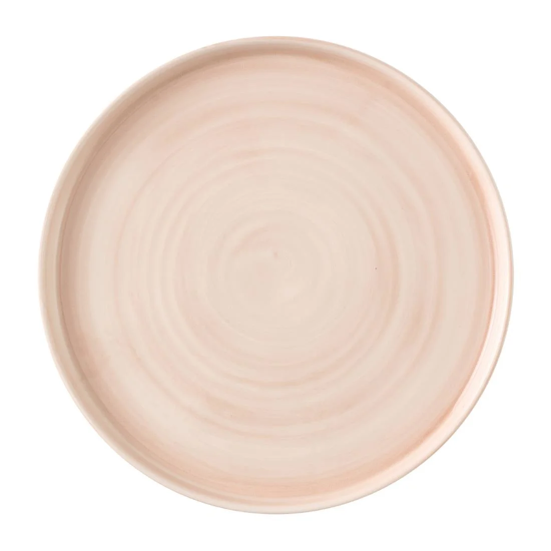 Churchill Stonecast Canvas Coral Walled Plates 280mm (6 Pack)