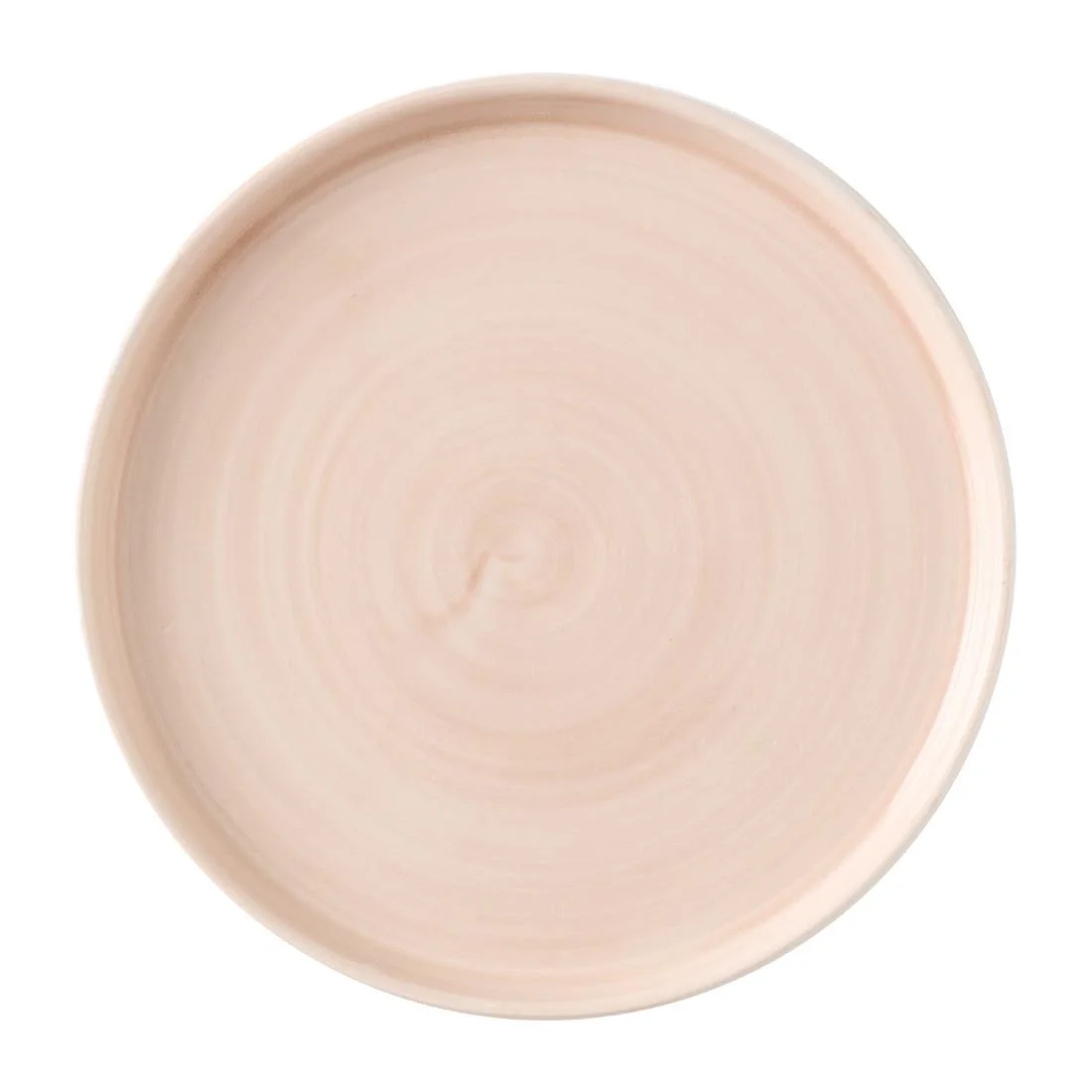 Churchill Stonecast Canvas Coral Walled Plates 255mm (6 Pack)