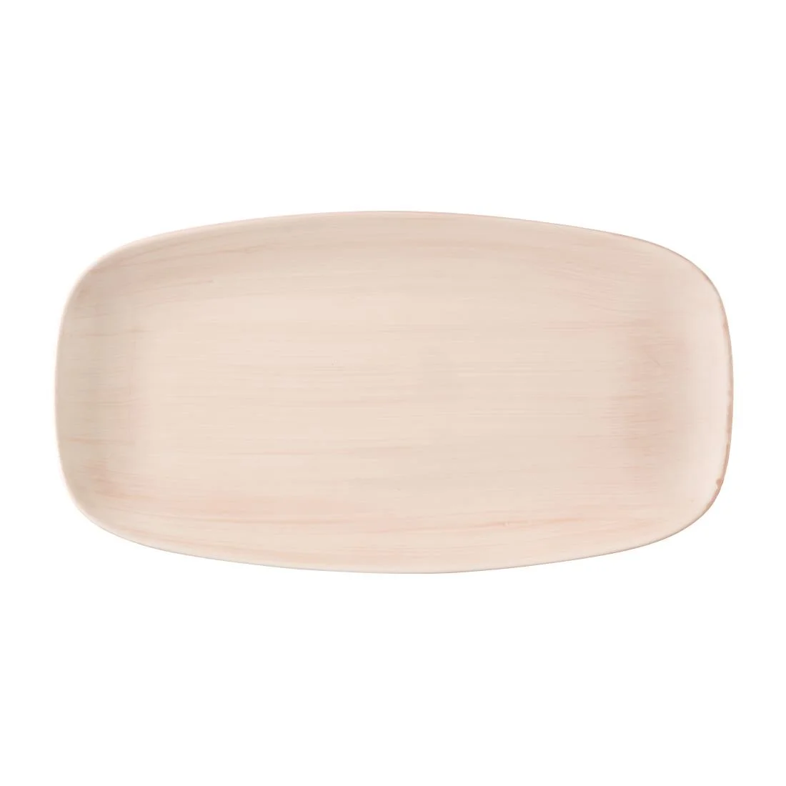 Churchill Stonecast Canvas Coral Chefs Oblong Plates 280 x 152mm (12 Pack)