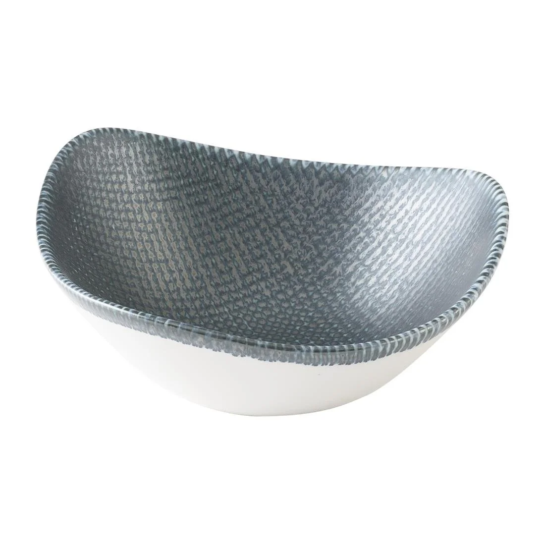 Churchill Studio Prints Astro Metallic Blue Lotus Bowls 177mm (12 Pack) - Image 2