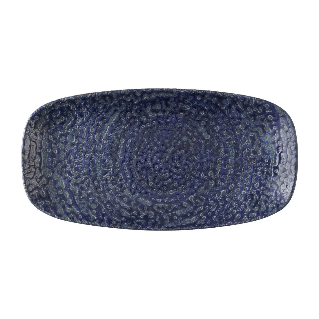 Churchill Studio Prints Homespun Chroma Twilight Chefs Oblong Plates 280 x 152mm (12 Pack)