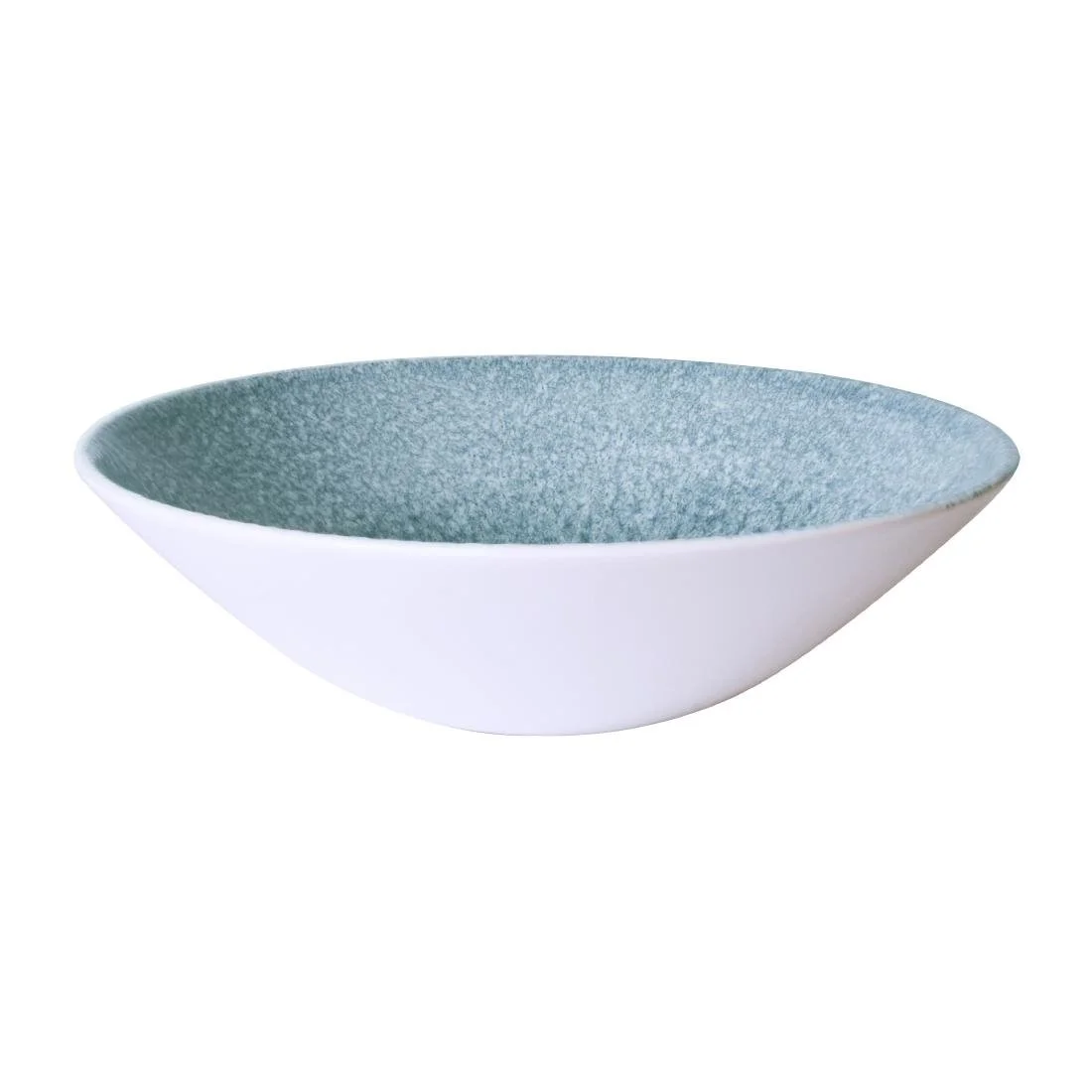 Churchill Studio Prints Raku Topaz Blue Evolve Deep Coupe Bowls 203mm (6 Pack) - Image 2