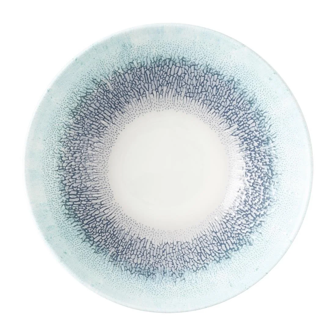 Churchill Studio Prints Fusion Blue Deep Coupe Bowls 178mm (6 Pack) - Image 1