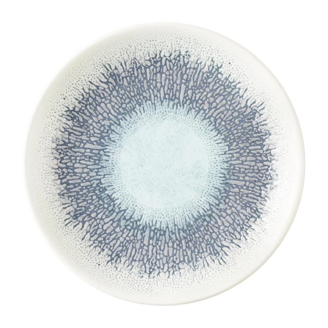 Churchill Studio Prints Fusion Blue Coupe Plates 165mm (12 Pack)