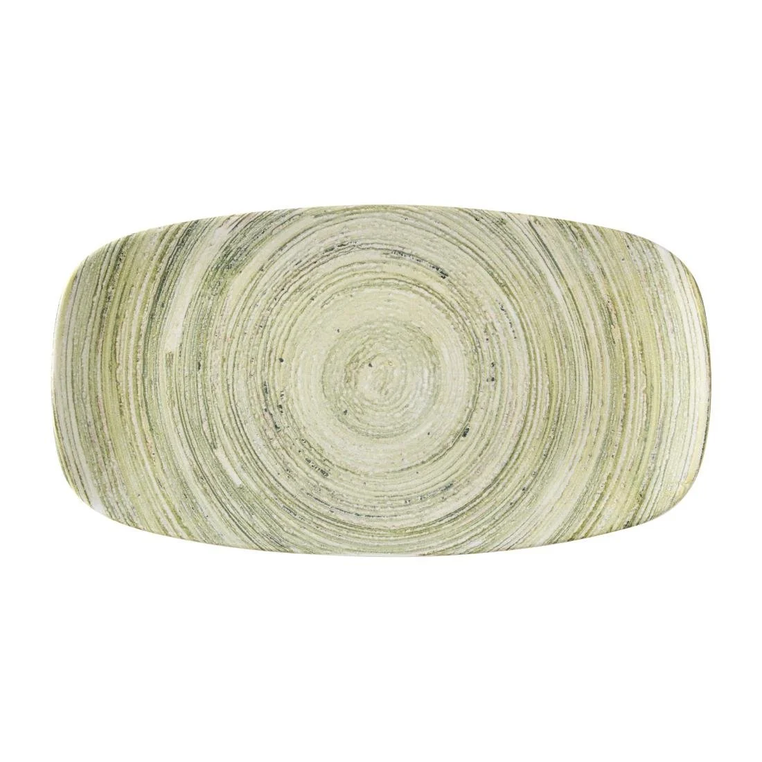 Churchill Elements Fern Chefs Oblong Plates 330 x 178mm(6 Pack)