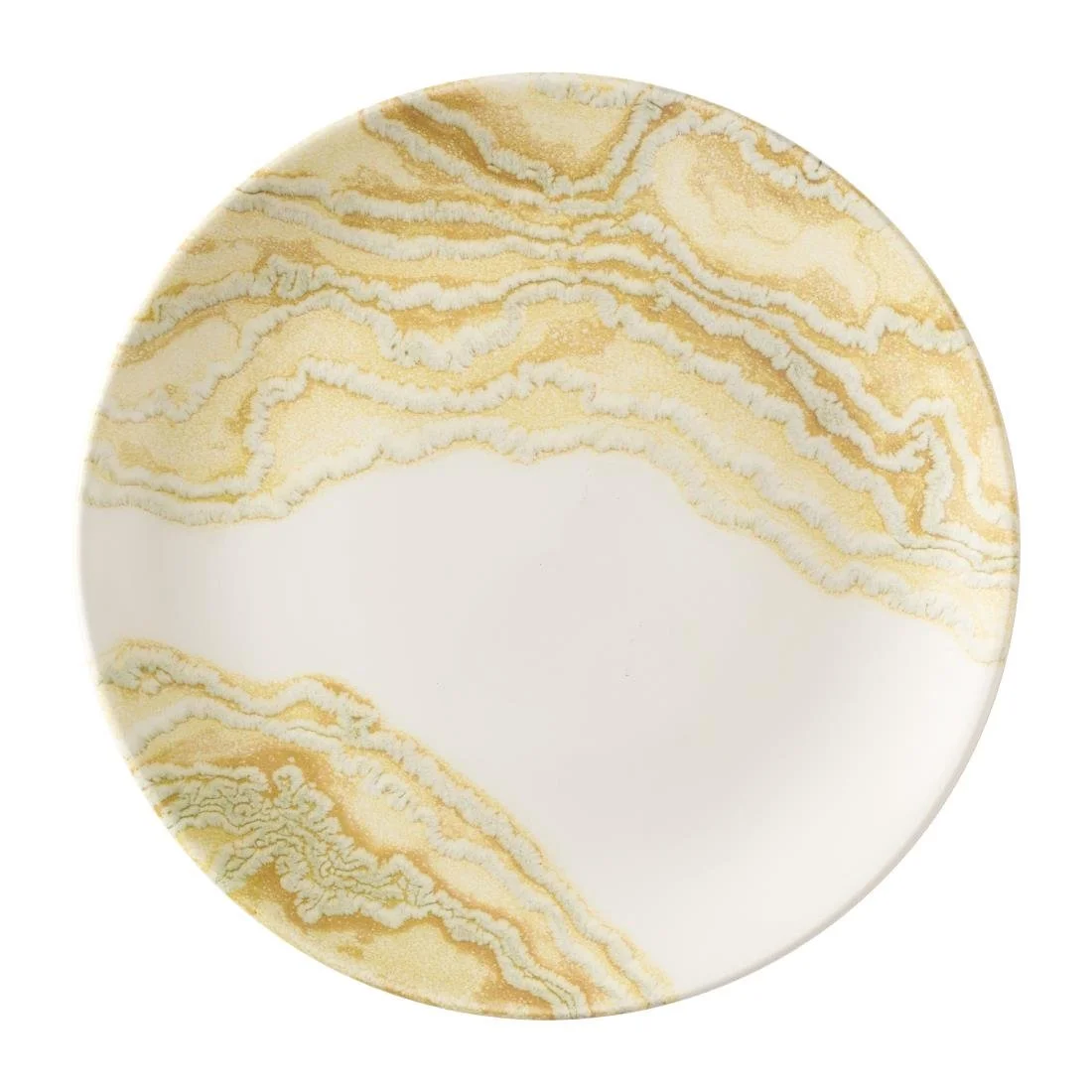 Churchill Tide Gold Evolve Coupe Plates 260mm (12 Pack)