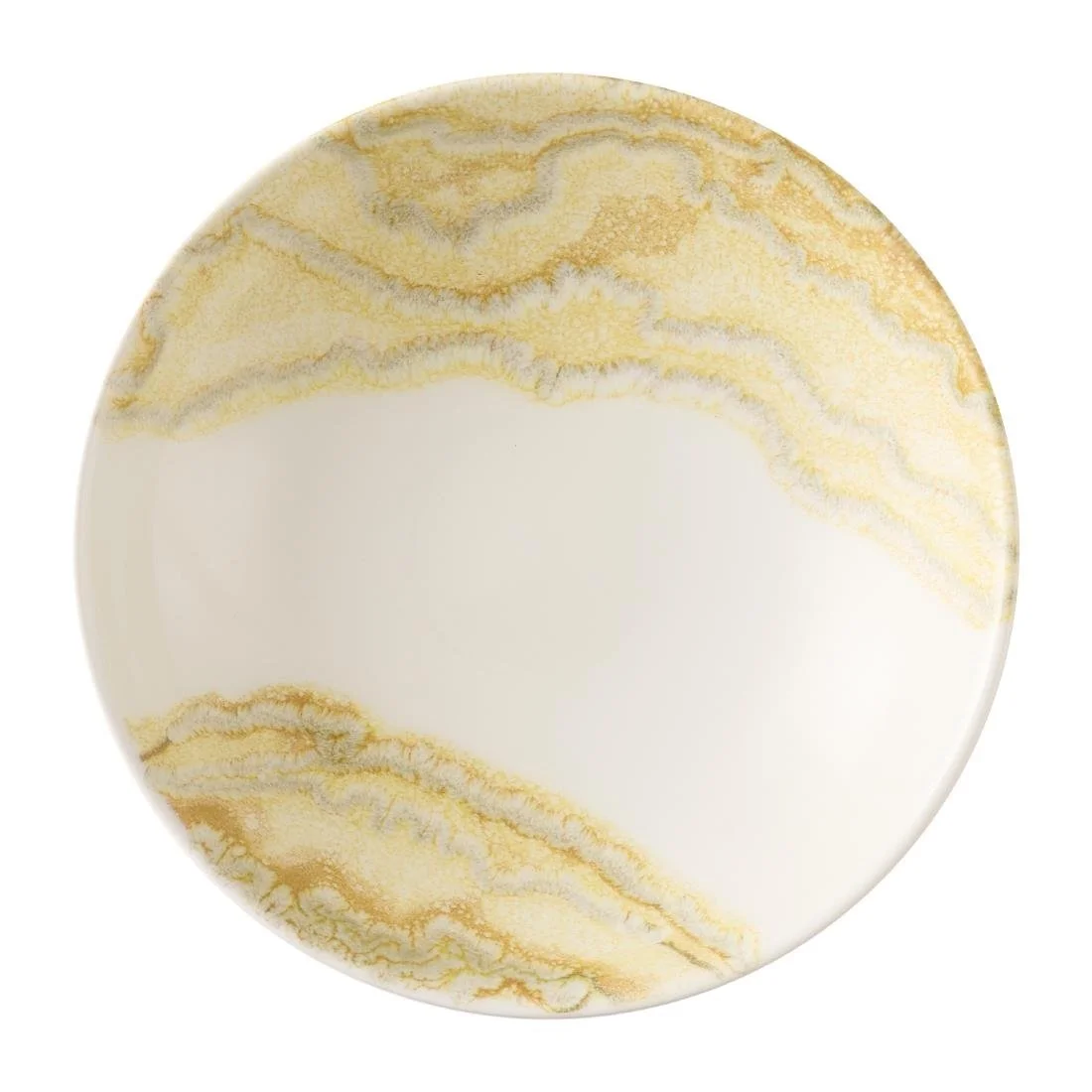 Churchill Tide Gold Coupe Bowls 185mm (12 Pack) - Image 1