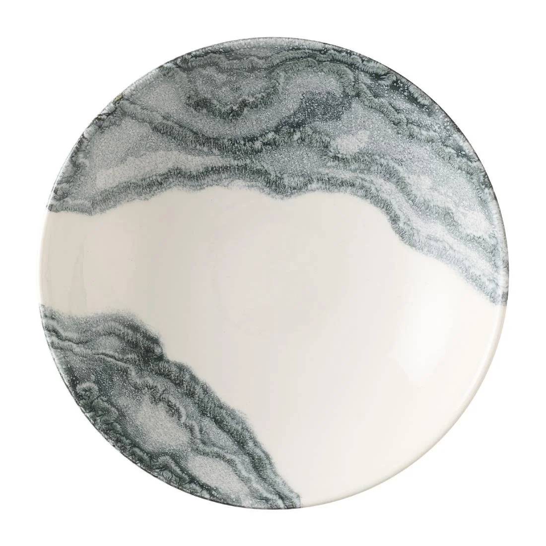 Churchill Tide Black Coupe Bowls 185mm (12 Pack) - Image 1