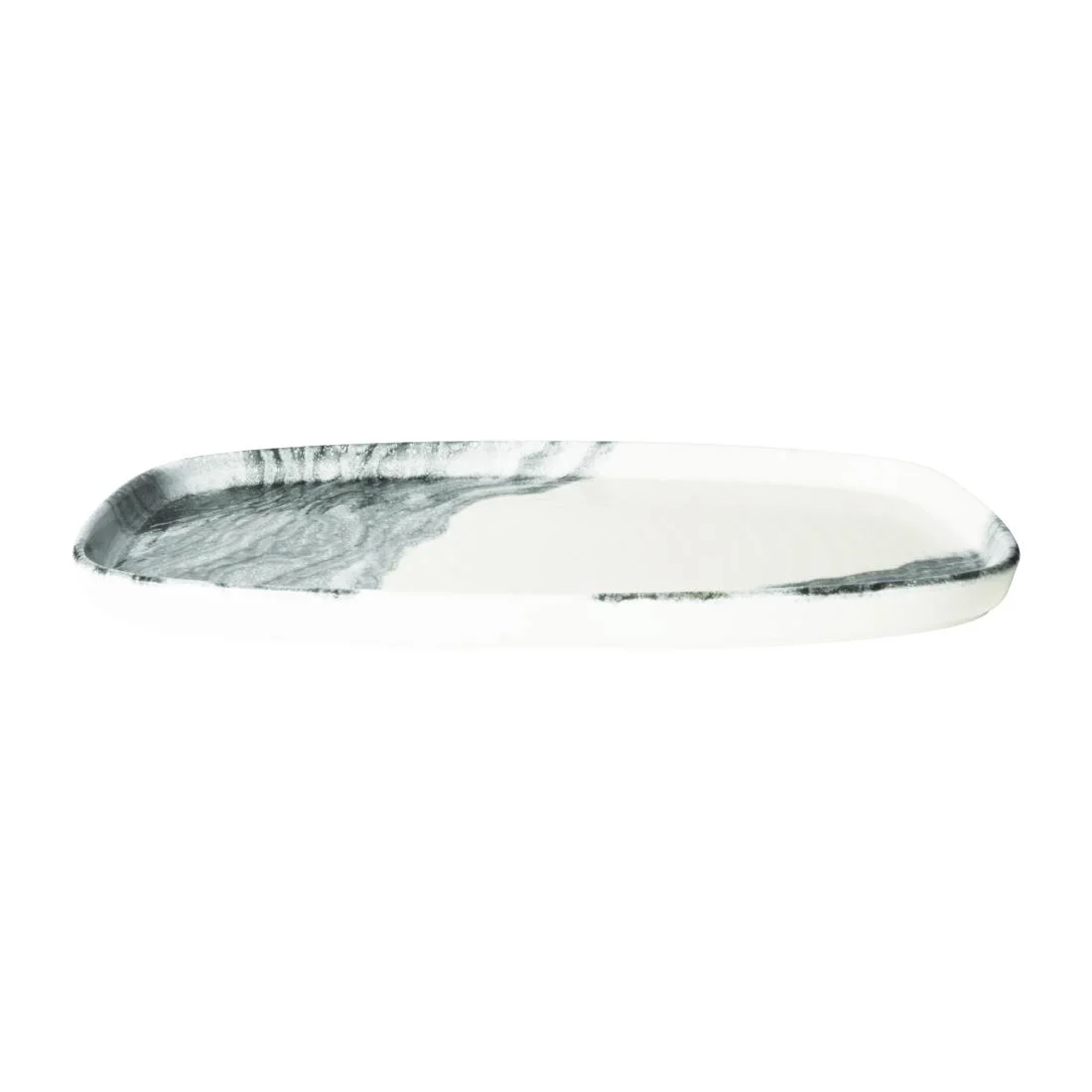 Churchill Tide Black Oblong Chefs Plates 305 x 178mm (6 Pack) - Image 2