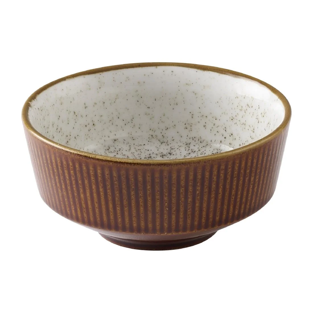 Churchill Nourish Cinnamon Brown Barley White Kochi Soup Bowls 465ml (12 Pack)