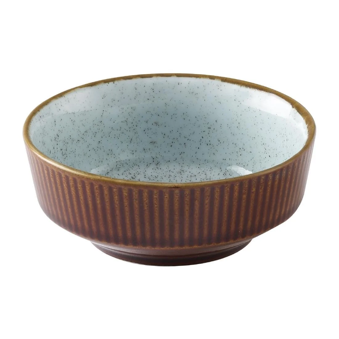 Churchill Nourish Cinnamon Brown Duck Egg Kochi Shallow Bowls 266ml (12 Pack)