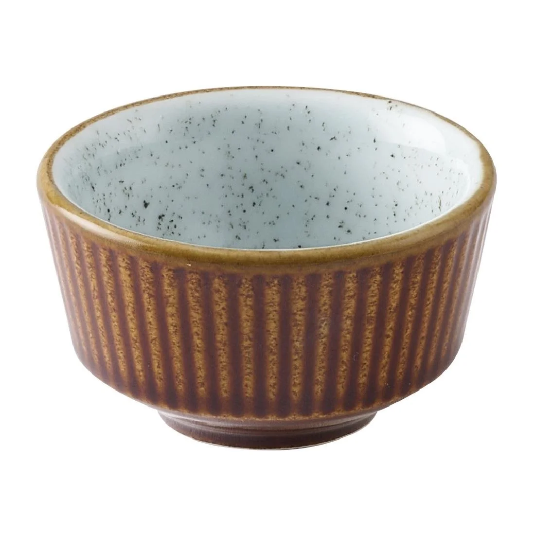 Churchill Nourish Cinnamon Brown Duck Egg Kochi Dip Pots 118ml (12 Pack) - Image 1