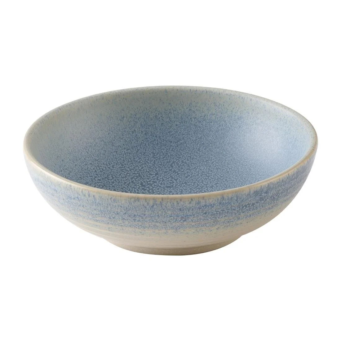 Dudson Evo Azure Rice Bowls Blue 180mm (6 Pack) - Image 2