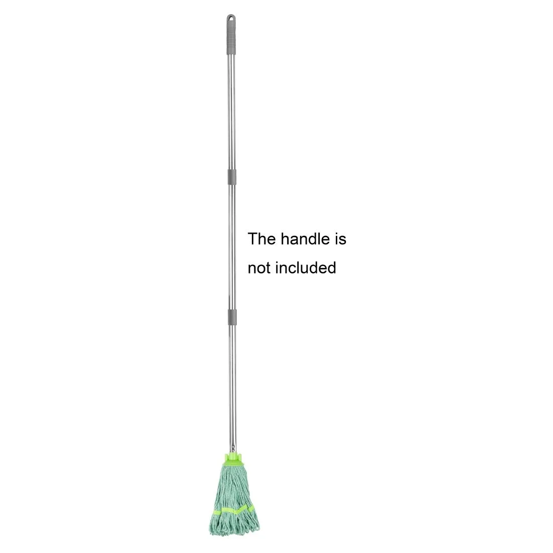 Jantex Connect Deck Mop Head Green Stripe 200g - Image 5